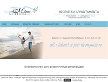 Tablet Screenshot of dottoressamilone.com
